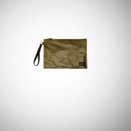Pochette Frasette in pelle fasce nocciola