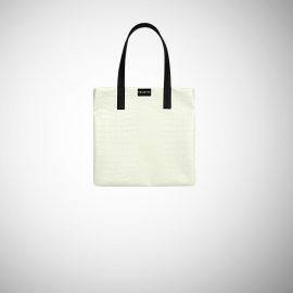 Shopping Bag Frasette in sky bianco stampa cocco