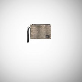 Pochette Frasette in pelle oro scaglie SP