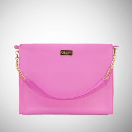 Work Bag Frasette in pelle rosa