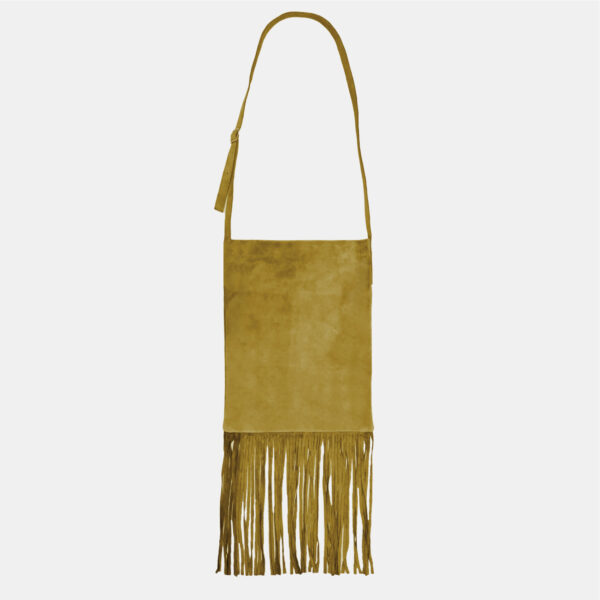 Gipsy Bag in pelle scamosciata nociola TU - immagine 2