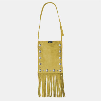 Gipsy Bag in pelle scamosciata senape TU
