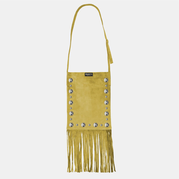 Gipsy Bag in pelle scamosciata senape TU