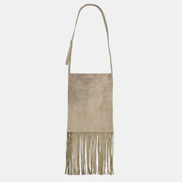 Gipsy Bag in pelle scamosciata taupe TU - immagine 2