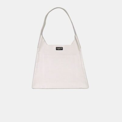 W Bag Frasette in pelle beige M