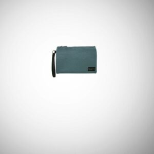 Pochette Frasette in pelle ottanio stampa elefante S