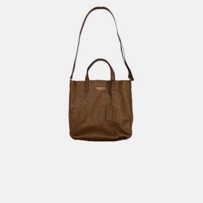 Sack Bag Frasette in pelle marrone S