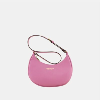 Hobo bag Frasette in pelle rosa S