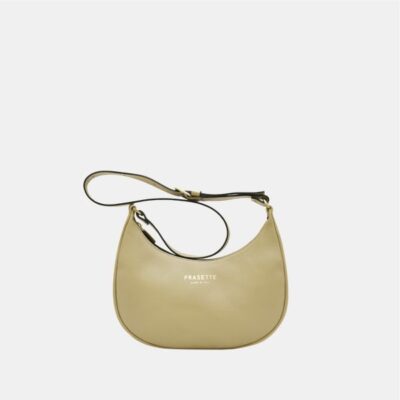 Hobo bag Frasette in pelle biscotto S