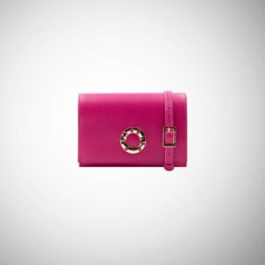 Marsupio Frasette in pelle fucsia TU