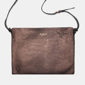 Work Bag Frasette in pelle glicine stampa elefante TU