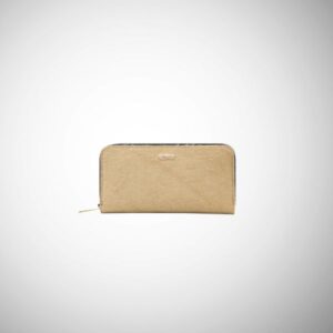 Portafoglio Frasette in pelle cavallino beige TU